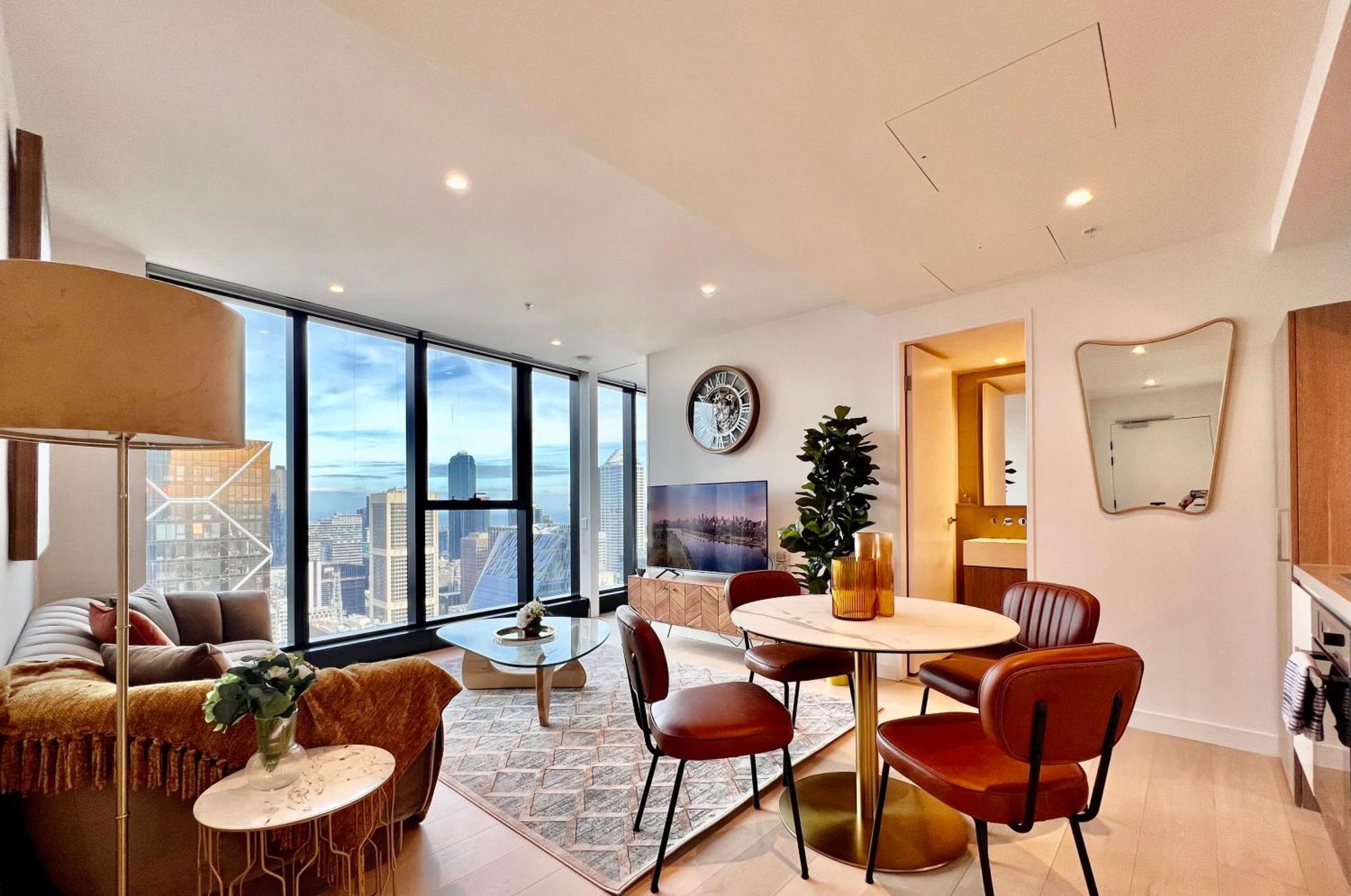 High Rise Top View 2Bed2Bath Melbourne Luaran gambar