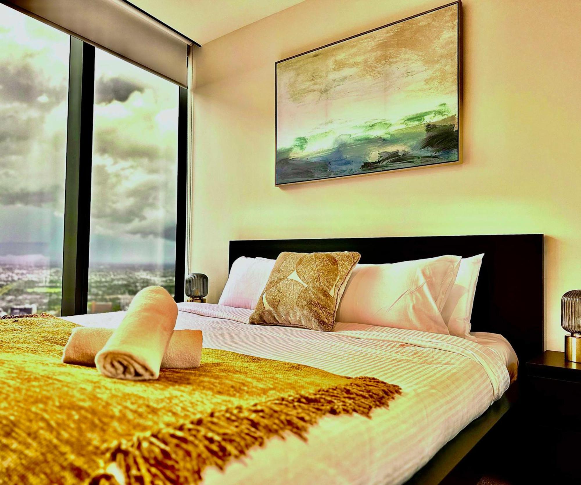 High Rise Top View 2Bed2Bath Melbourne Luaran gambar